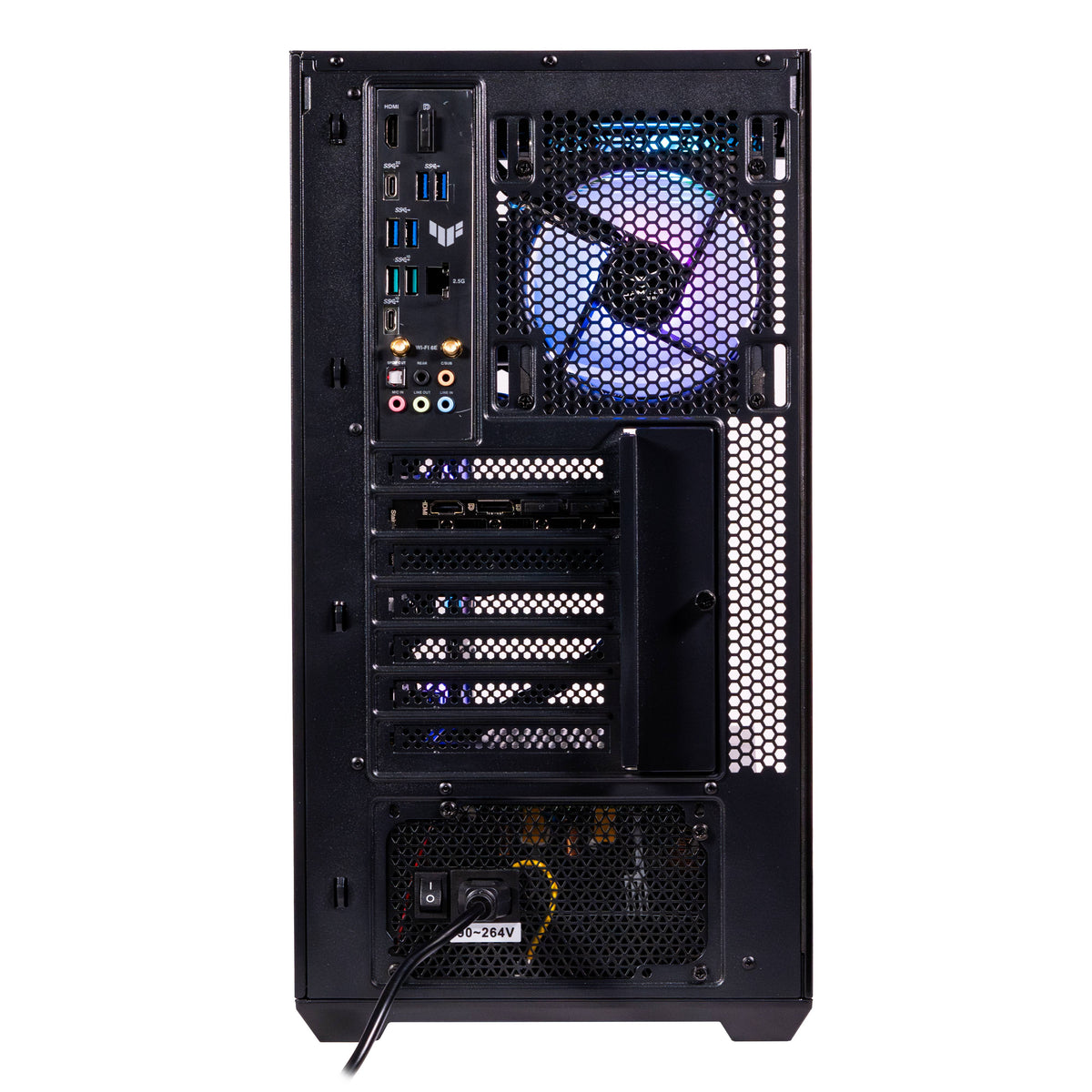 Gabinetes Gaming Naceb Gaming NA-0637N - Vista 3