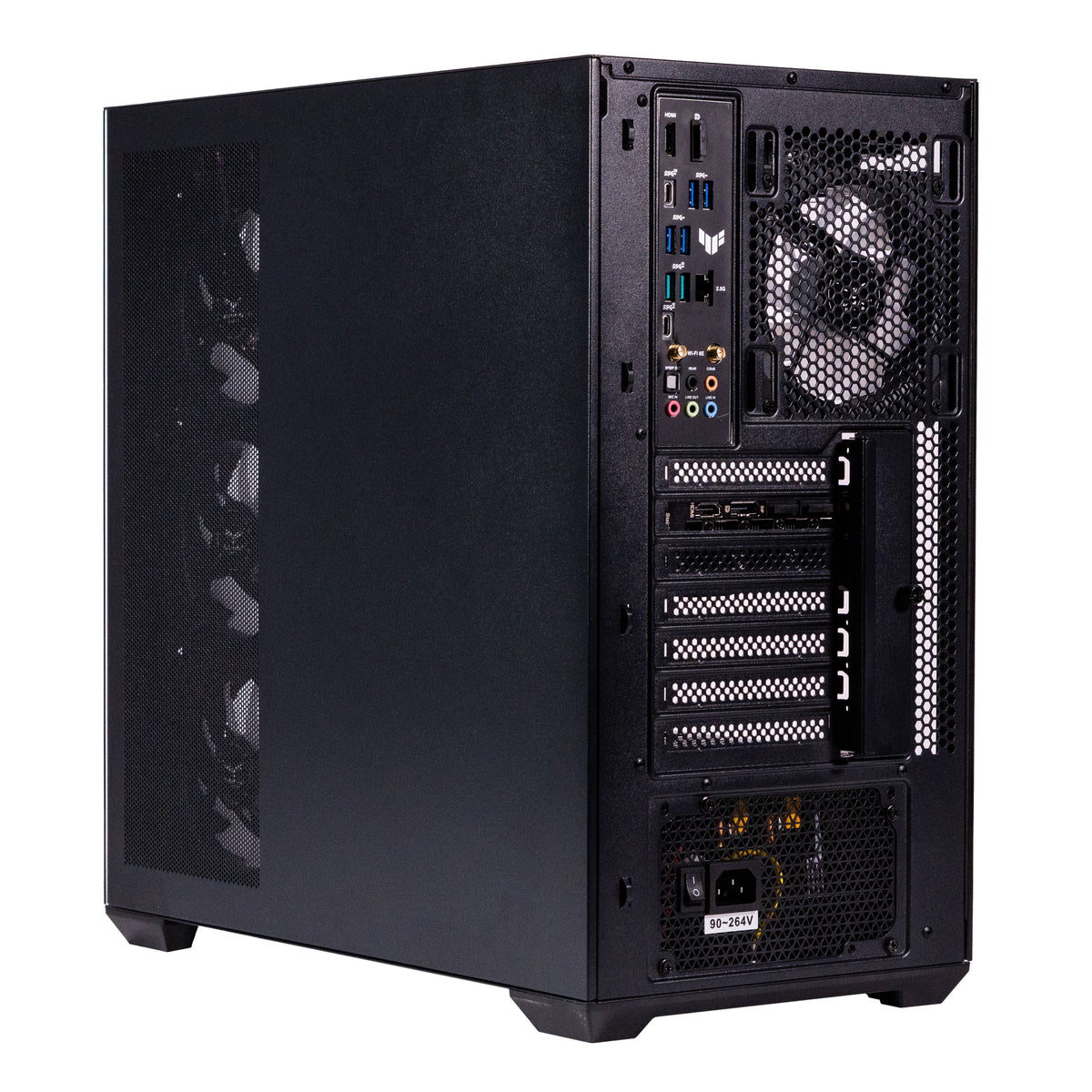 Gabinetes Gaming Naceb Gaming NA-0637N - Vista 5
