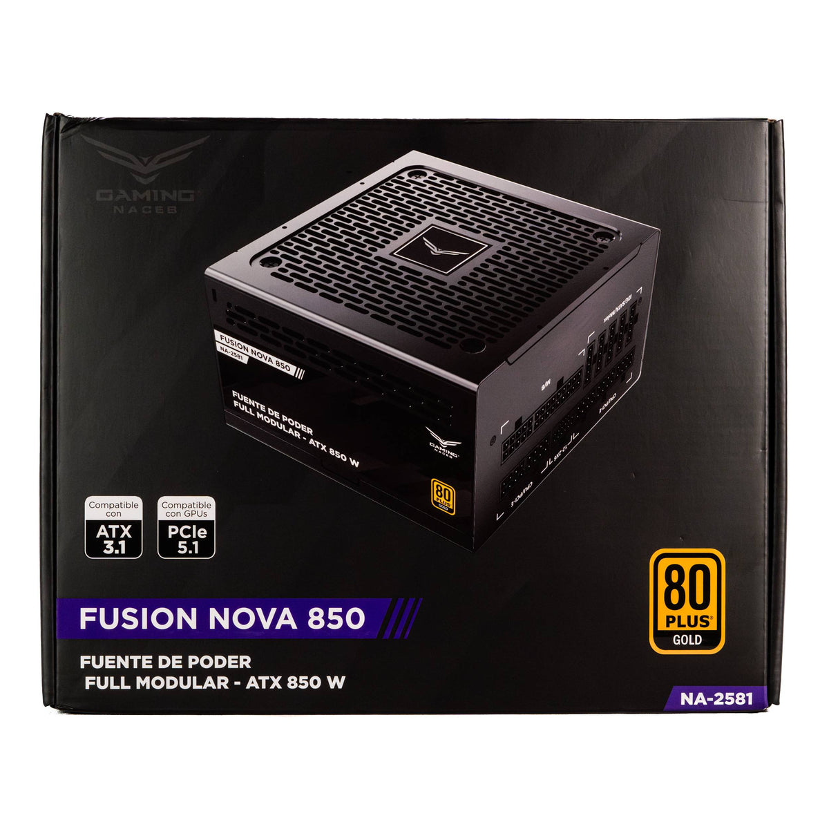 Fuente de poder Naceb Technology NA-2581 - Vista 2