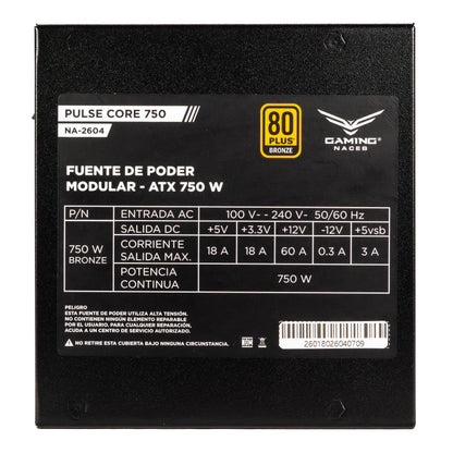 Fuente de poder Naceb Technology NA-2598 - Vista 4