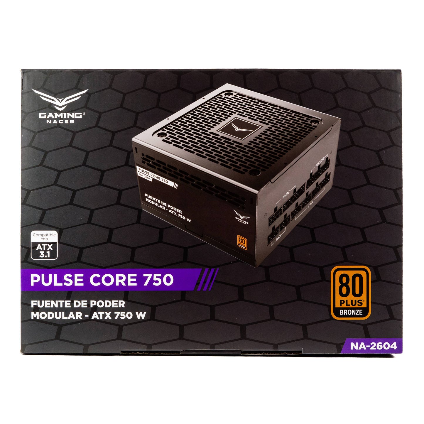 Fuentes de Poder Gaming Naceb Gaming Fuente de Poder - Vista 3
