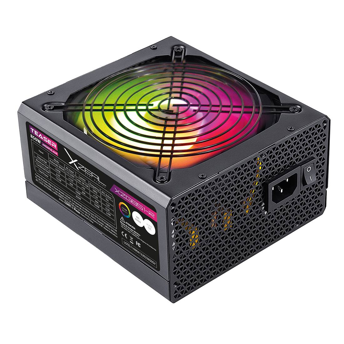 Feunte de poder Xzeal XZPS850MB - Vista 2