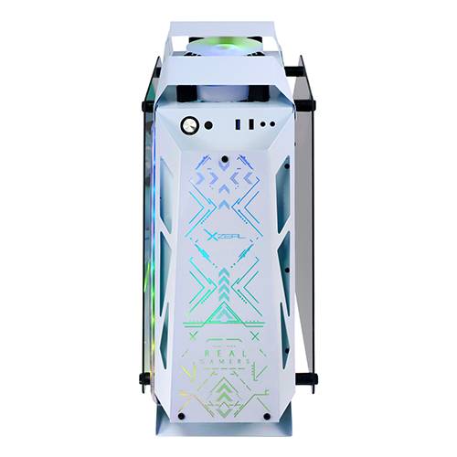 Gabinete Gamer Xzeal XZGAIRRGBW - Vista 2