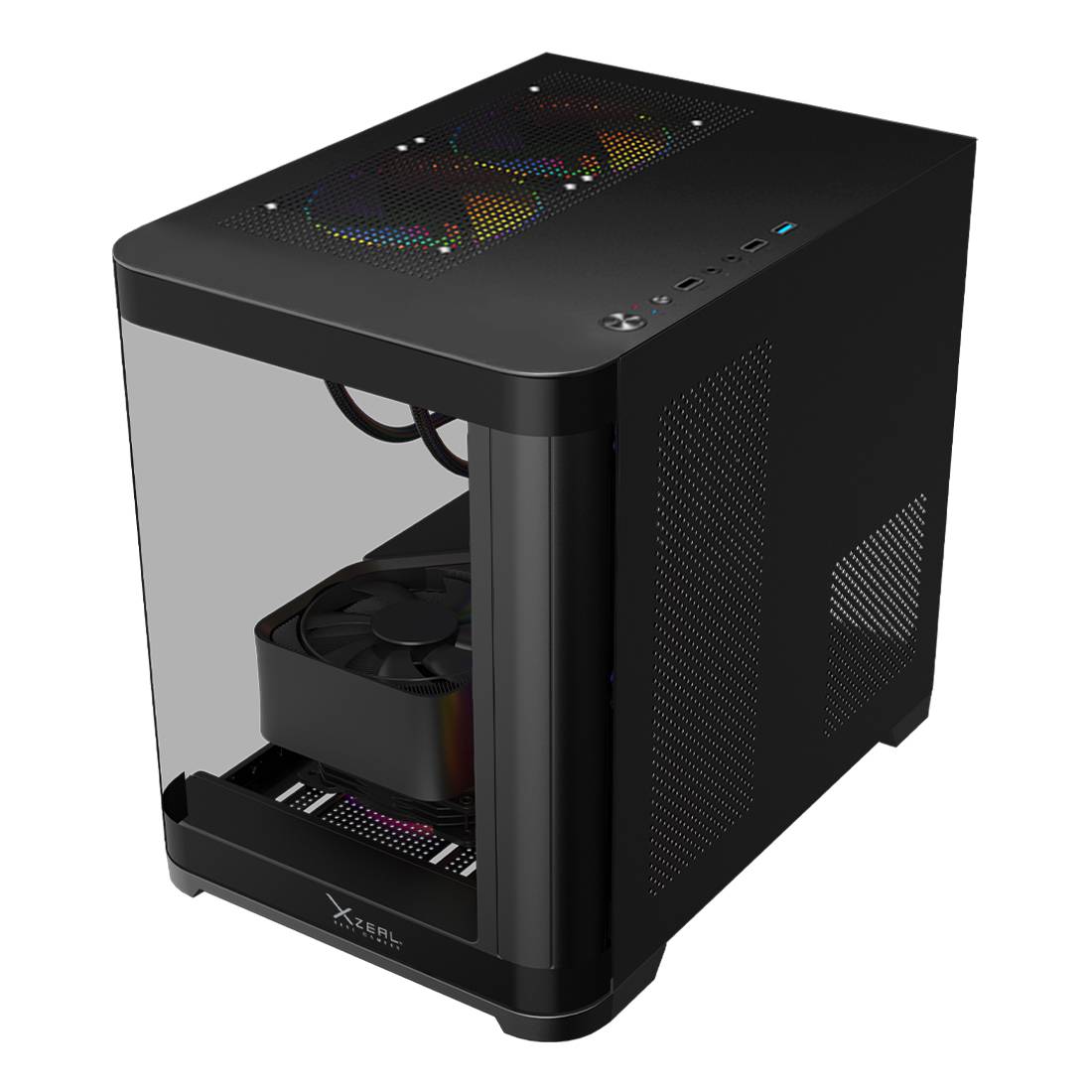 Gabinete Xzeal XZGAMC3B - Vista 2