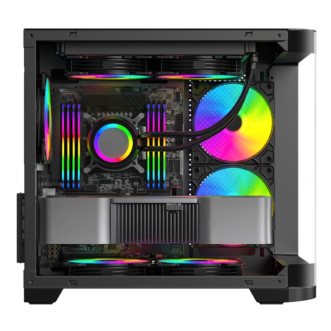 Gabinete Xzeal XZGAMC3B - Vista 4