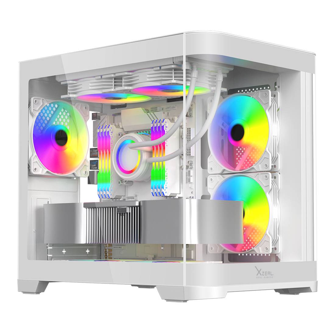 Gabinete Xzeal XZGAMC3W - Vista 3