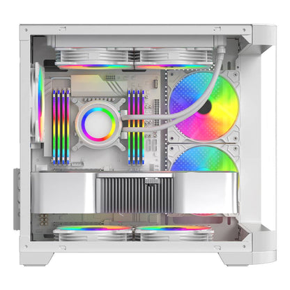 Gabinete Xzeal XZGAMC3W - Vista 4