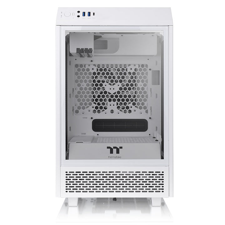 Gabinete  THERMALTAKE The Tower 100 Snow Mini Chassis - Vista 2