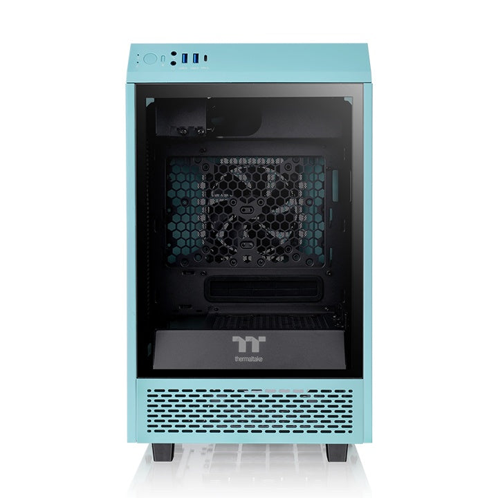 Gabinete  THERMALTAKE The Tower 100 Turquoise Mini Chassi - Vista 2