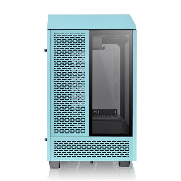 Gabinete  THERMALTAKE The Tower 100 Turquoise Mini Chassi - Vista 3
