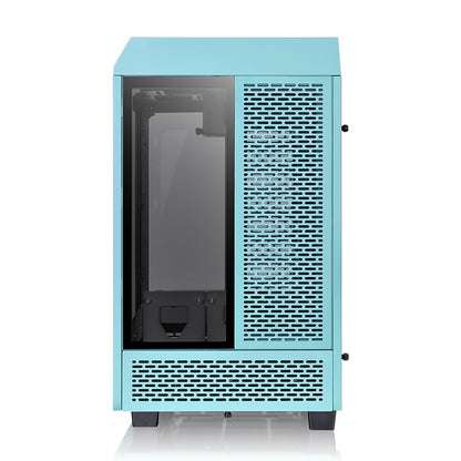 Gabinete  THERMALTAKE The Tower 100 Turquoise Mini Chassi - Vista 4