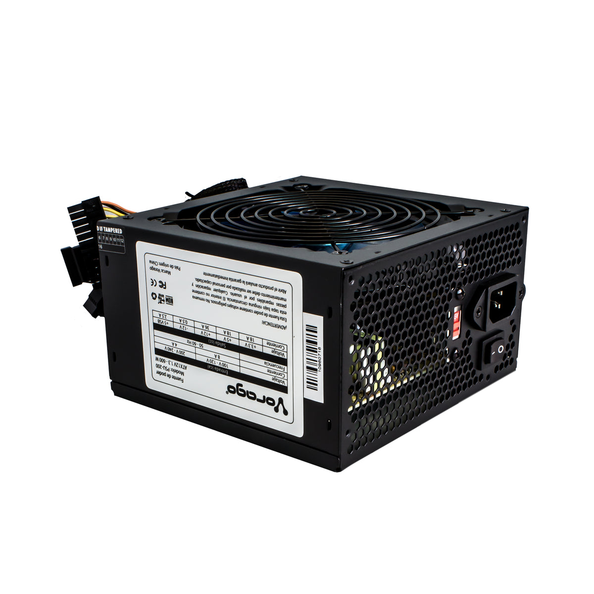 Fuente de Poder Gaming VORAGO PSU-200 - Vista 2