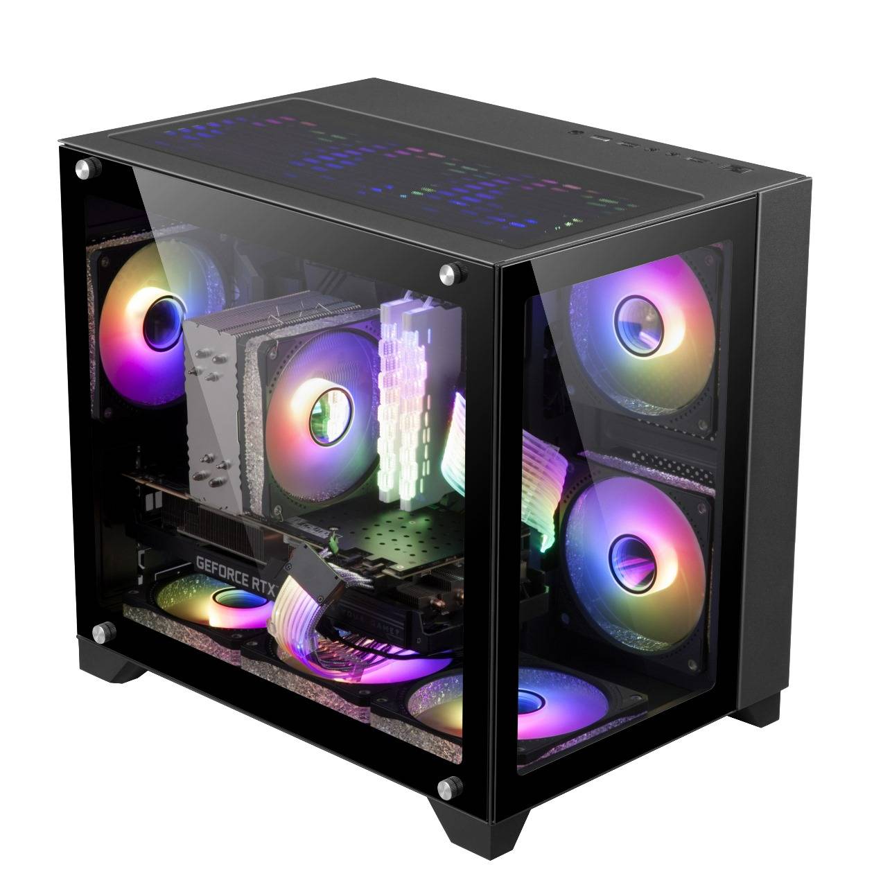Gabinete GAME FACTOR CSG570 - Vista 2