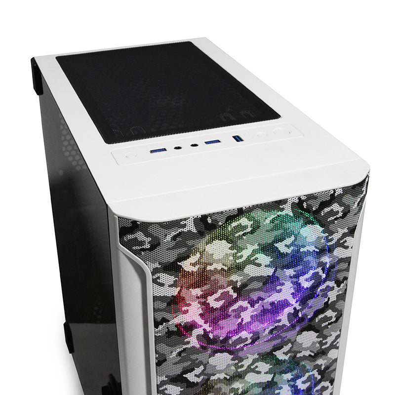 GABINETE  HOLLOW 2500 ATX,C/T 3VEN ARGB/MESH/ Yeyian YGH-49704 - Vista 3
