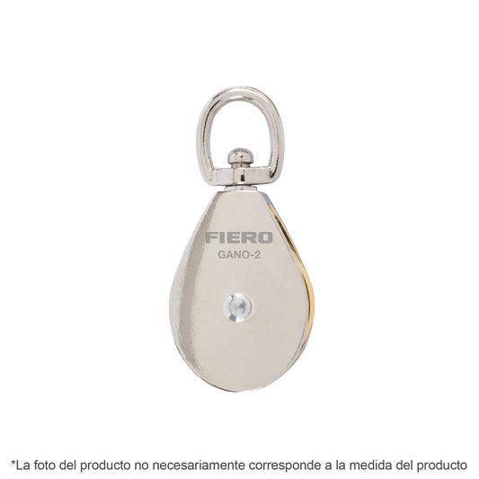 Garrucha metálica para noria de 1', Fiero