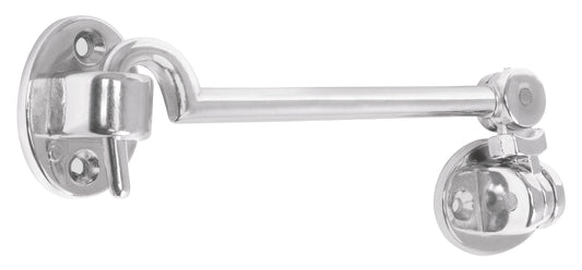 Gancho cromado para puerta, HERMEX