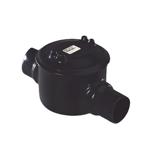 Caja para Áreas Peligrosas con Tapa Tipo GRC de 3/4" (19 mm) con Recubrimiento de PVC e  Interior de Uretano.