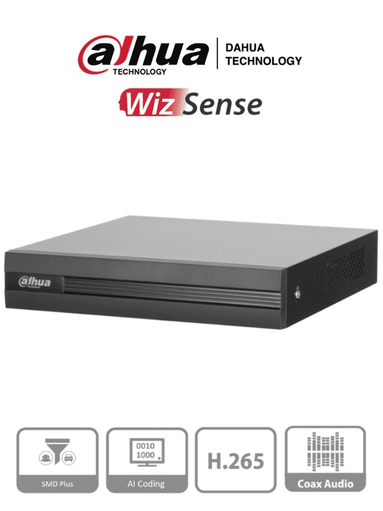 XVR 4 Canales HDCVI  Dahua Technology DH-XVR1B04H-I - Vista 2