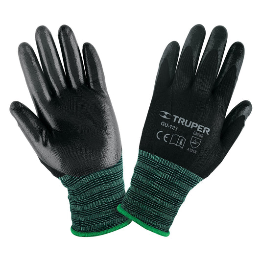 Guantes de nylon recubiertos de nitrilo, G, TRUPER