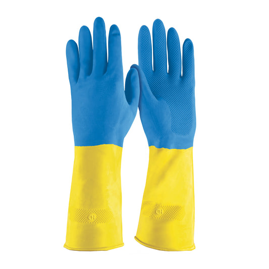 Guantes de látex reforzados para limpieza, CH, TRUPER