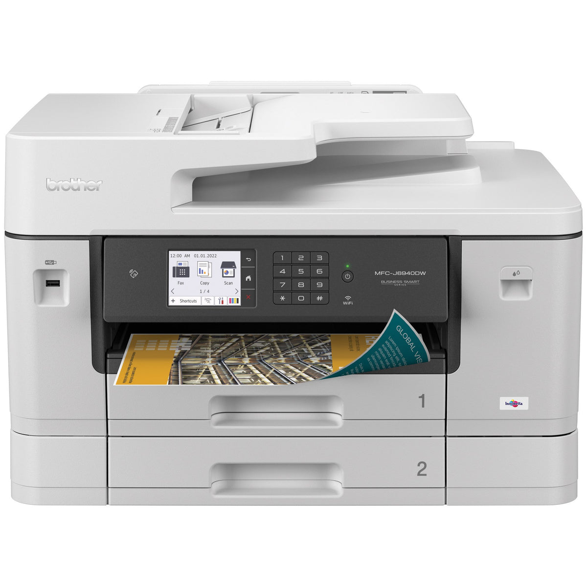 Multifuncional de inyección de Tinta  BROTHER MFCJ6940DW - Vista 2