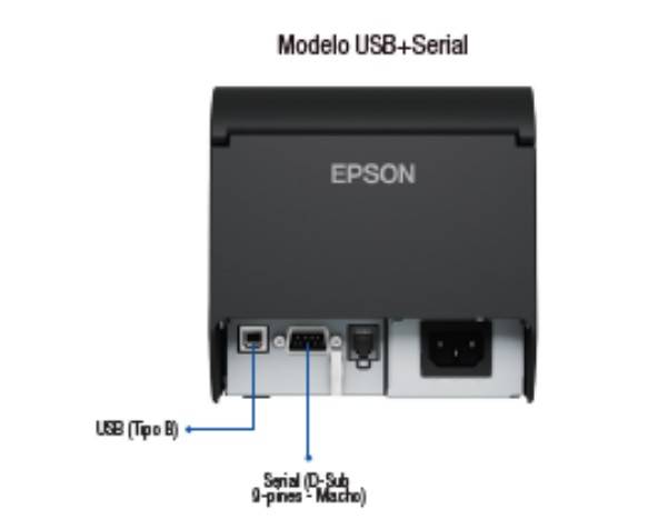 Impresoras POS EPSON TM-T20IVL-001 USB-SRL - Vista 5