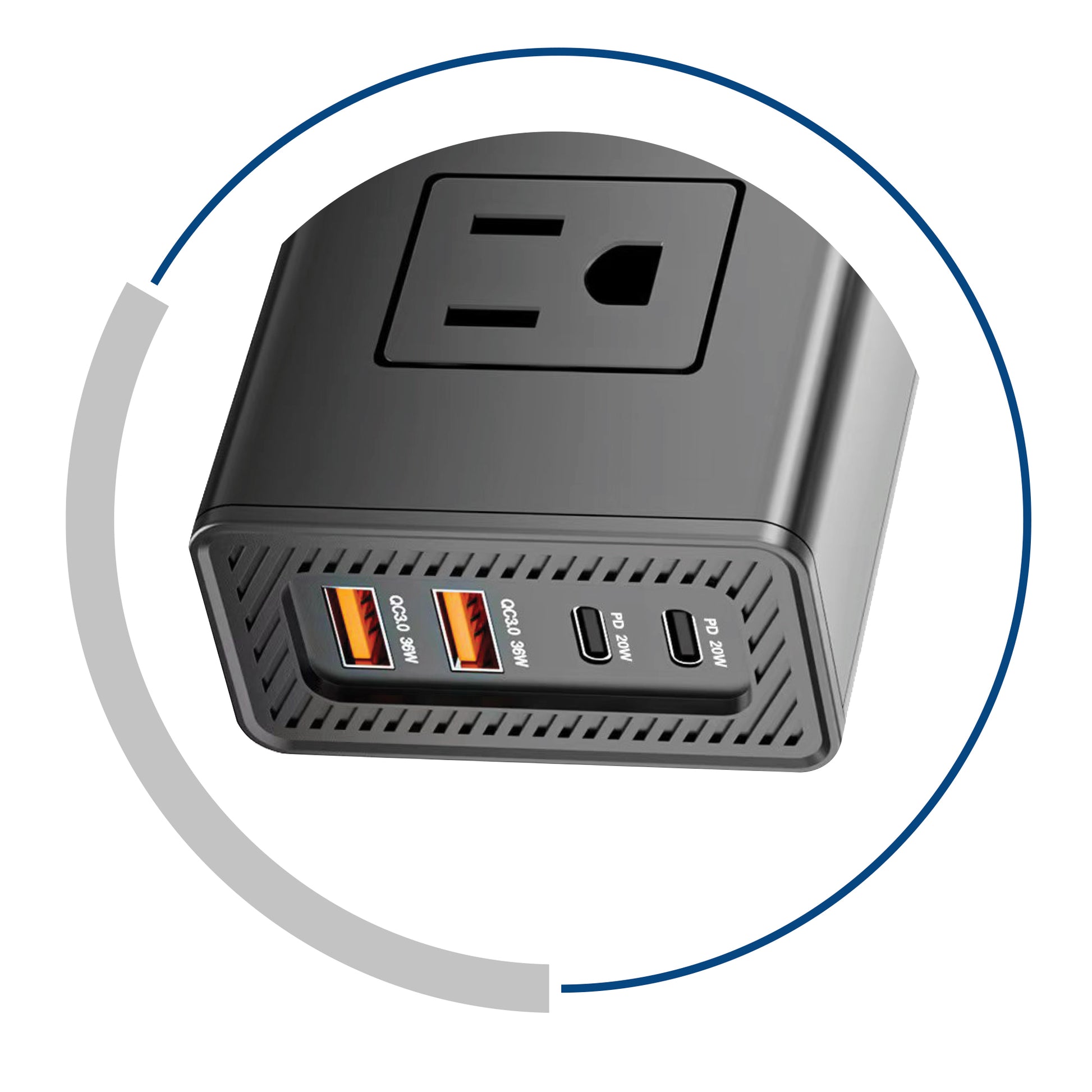 Adaptador e inversor de corriente CDP XVU212 - Vista 3