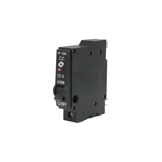 Interruptor de 1 polo 20A, enchufable, VOLTECK