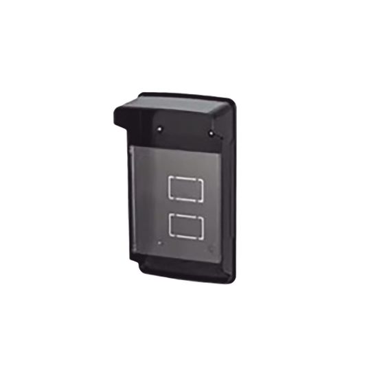 Carcasa Protectora Universal Color Negro con Tapadera de Acrílico / Medidas 245 × 143 × 83 mm / Compatible con Múltiples Modelos de Control de Acceso