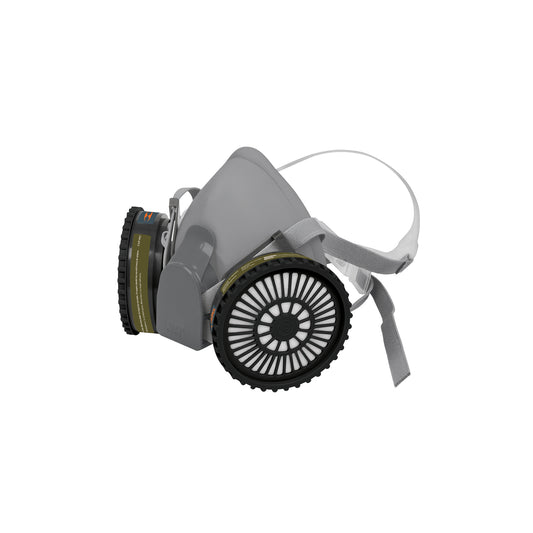 Kit respirador profesional con cartuchos multigas, Truper