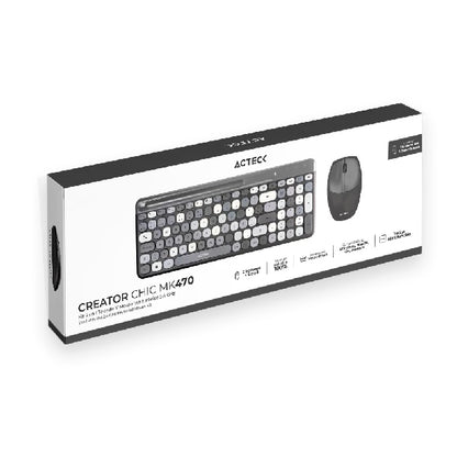 Kit de teclado y mouse ACTECK MK470 - Vista 5