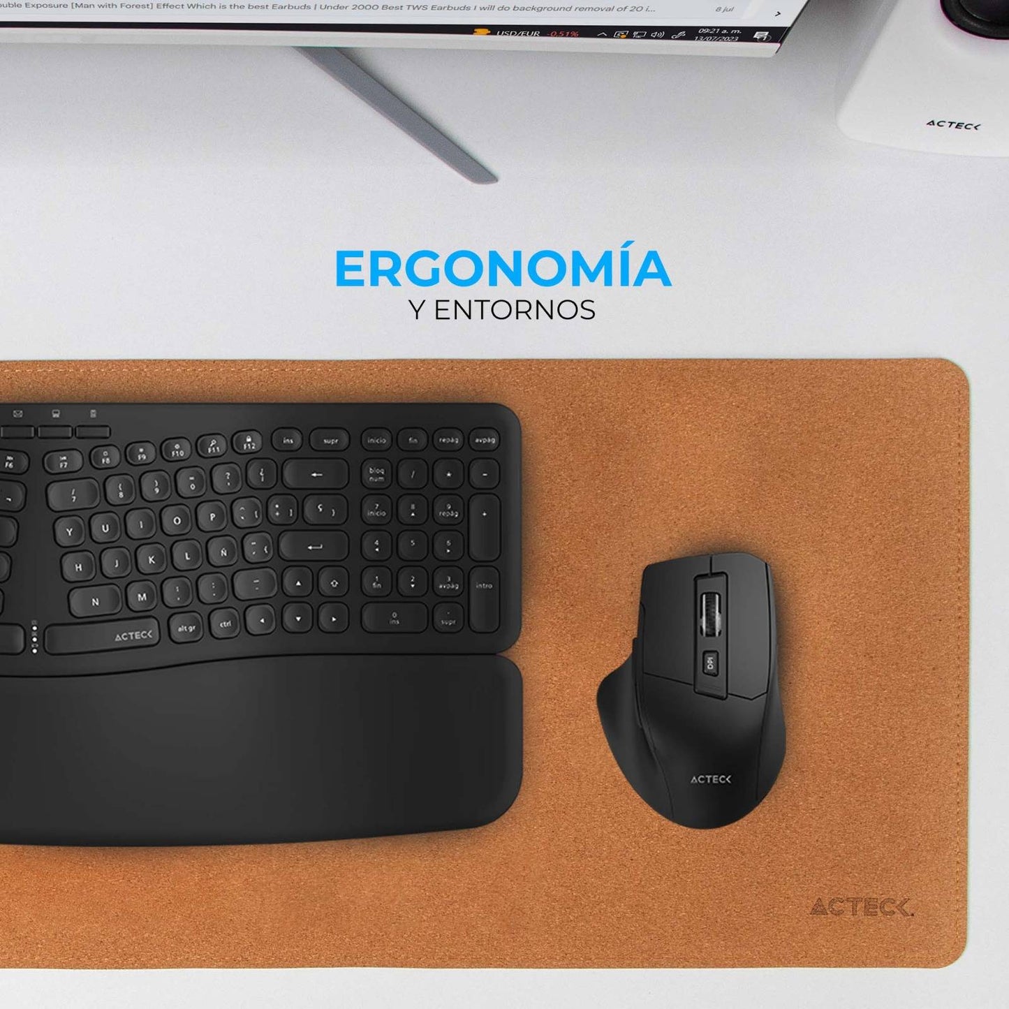 Kits para Teclado Y Mouse ACTECK MK650 - Vista 3