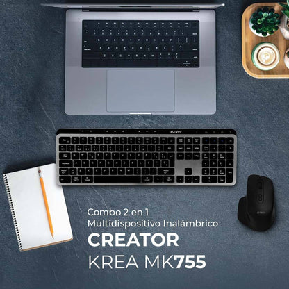 Kits para Teclado Y Mouse ACTECK MK755 - Vista 3