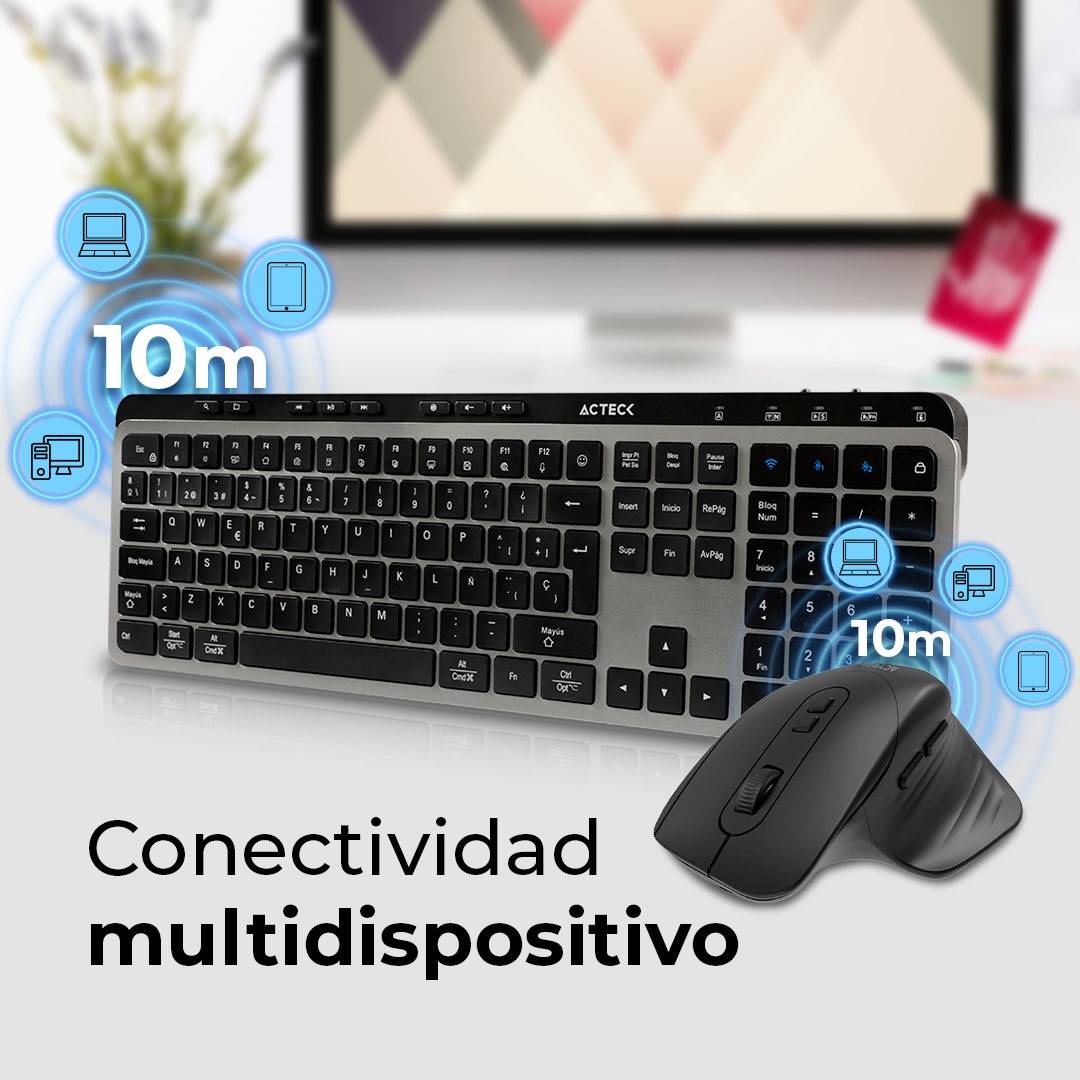 Kits para Teclado Y Mouse ACTECK MK755 - Vista 4
