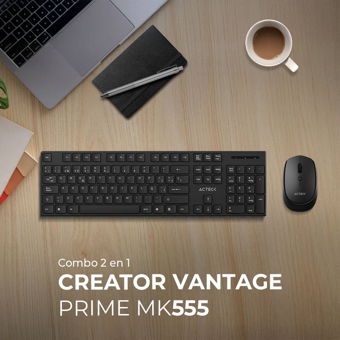 Kits para Teclado y Mouse ACTECK CREATOR VANTAGE PRIME MK555 - Vista 4