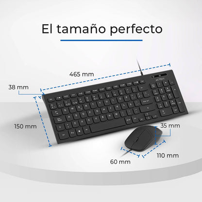 Kits para Teclados y Mouse ACTECK MK235 - Vista 4