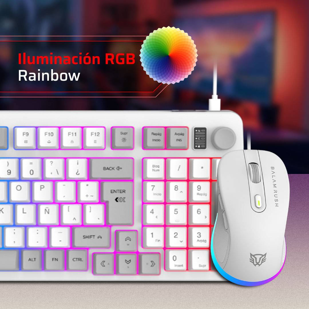 Kits para Teclado y Mouse Balam Rush KG515 - Vista 3