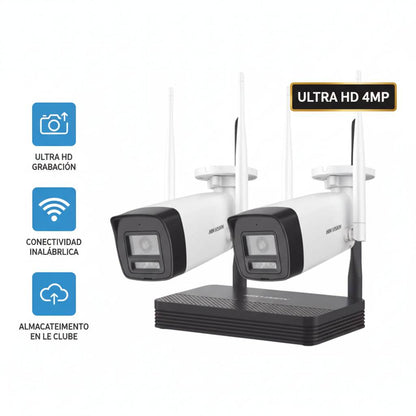 Kits de Videovigilancia HIKVISION NKS422W0H - Vista 2