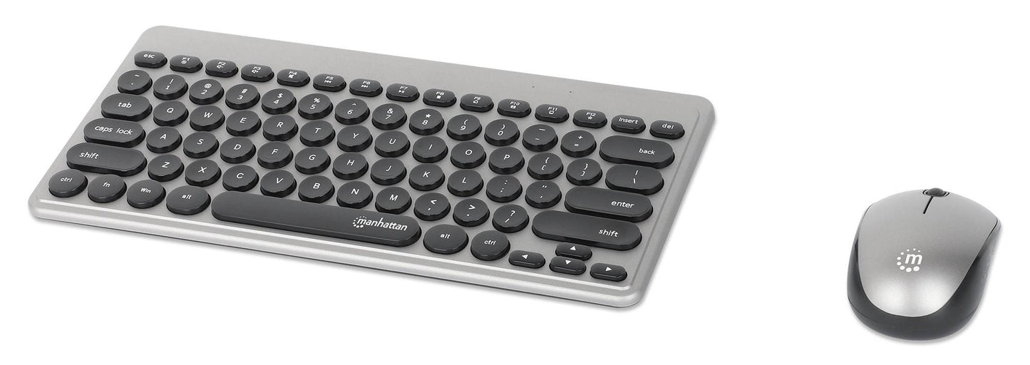 Kit de teclado y mouse MANHATTAN 180795 - Vista 2