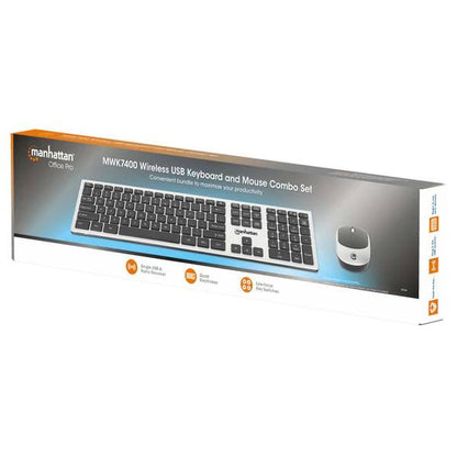 Kit de teclado y mouse MANHATTAN 180788 - Vista 3