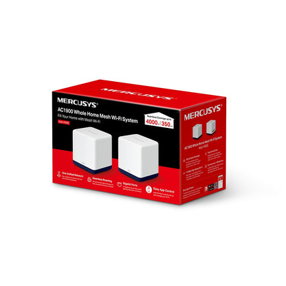 Kit WiFi MERCUSYS Halo H50G(2-pack) - Vista 6
