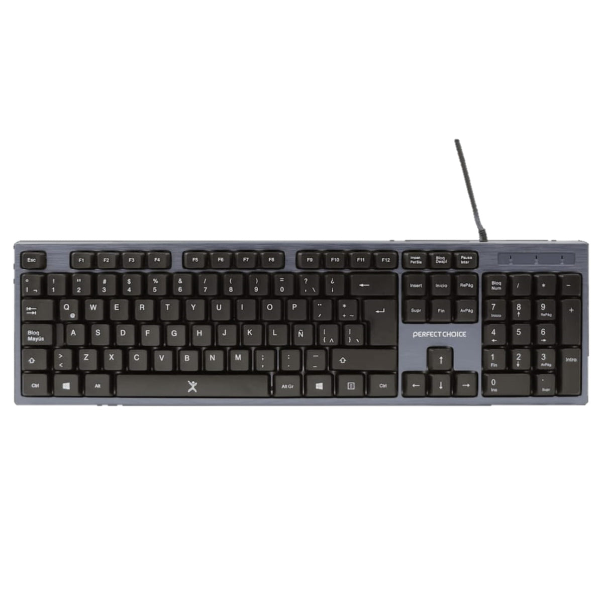 Kit Teclado+Mouse+Diadema para Oficina PERFECT CHOICE PC-201700 - Vista 4