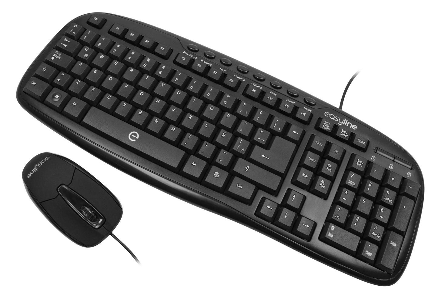 Kit Teclado / Mouse Easy Line Balance - Vista 3