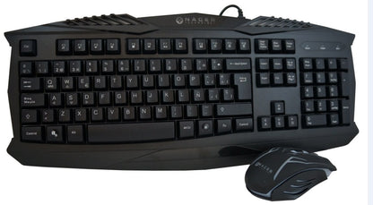 Kit de Teclado y Mouse Gaming Naceb Technology NA-617 - Vista 2