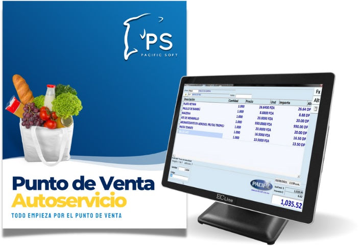 Punto de Venta para Autoservicios PACIFIC SOFT SF020 - Vista 2