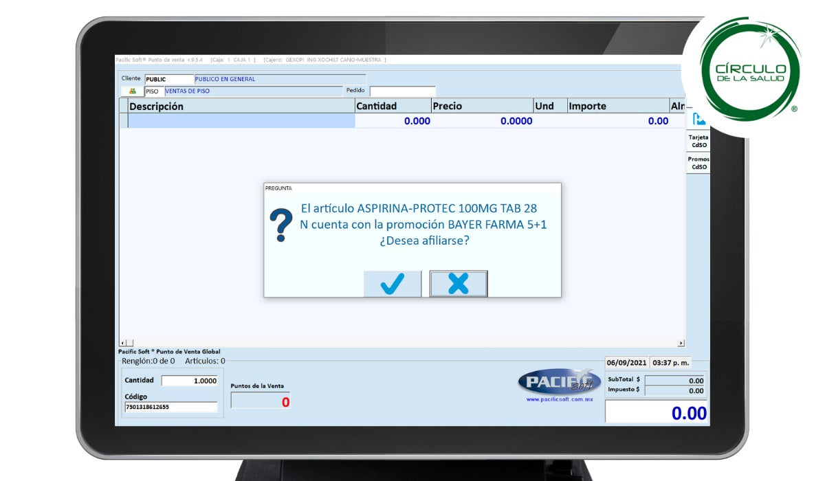 Punto de Venta para Farmacias PACIFIC SOFT PSF030 - Vista 5
