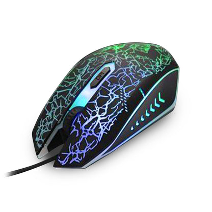 Teclado y Mouse USB RGB Negro BROBOTIX 458977 - Vista 4
