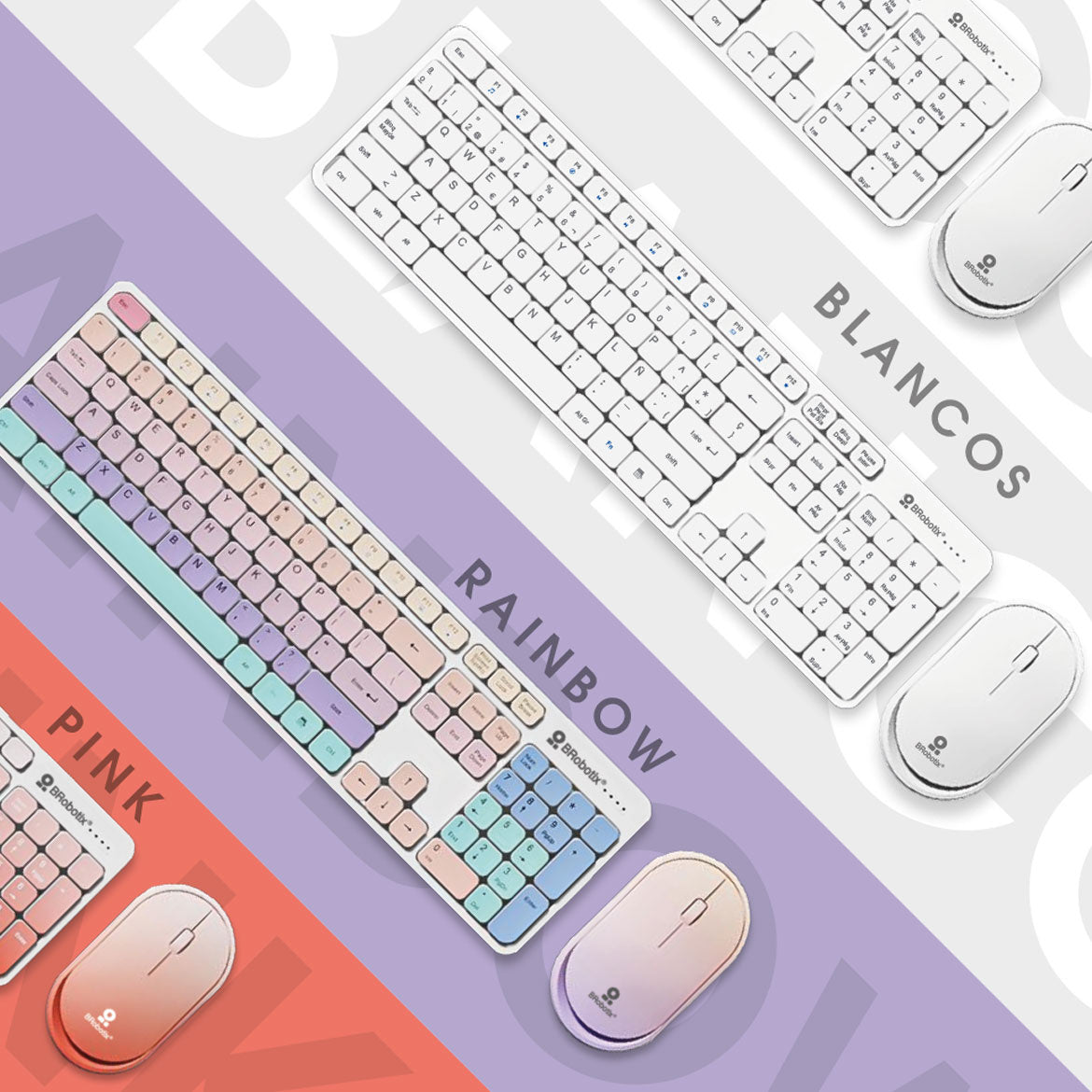 Kits para Teclado y Mouse BROBOTIX 6008010 - Vista 3