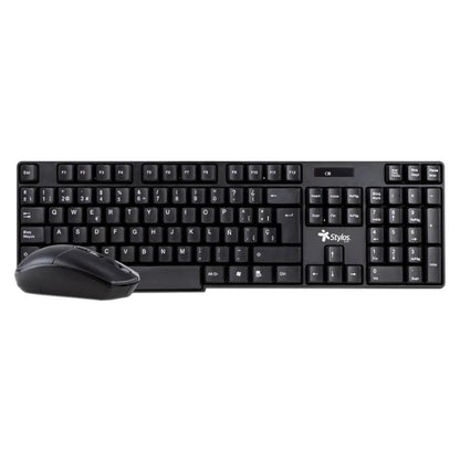 KIT MOUSE Y TECLAD Stylos STPKTM3B - Vista 2