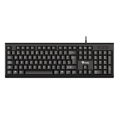 Kit de Teclado y Mouse  Stylos STPKTM4B - Vista 2